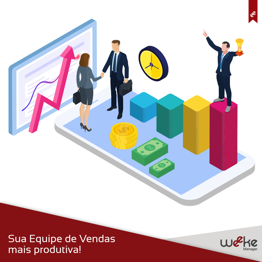 Sua equipe de vendas mais produtiva